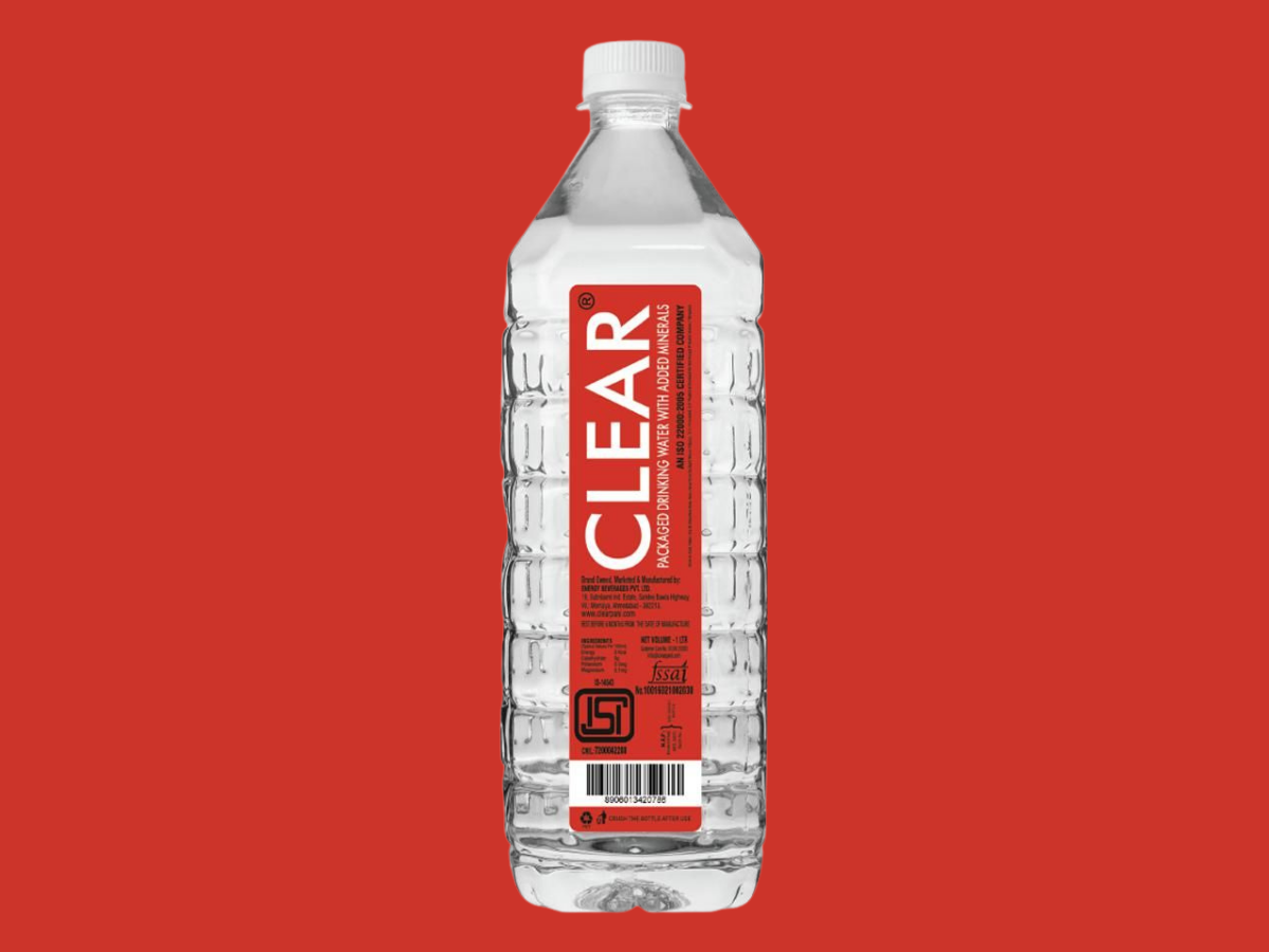 Clear Water Label product decor by Skanem India